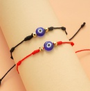 Mode Herz Knoten rotes Seil Armband kreatives Teufelsauge gewebtes Paar Kartenarmband Schmuckpicture4