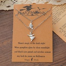 new Halloween necklace European and American personality skull ghost alloy card necklacepicture6
