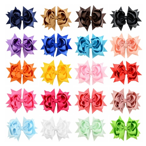 3 couches Alice Flower Fishtail Bow Épingle à cheveux Accessoires de cheveux pour enfants européens et américains's discount tags
