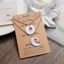 New Couple Necklace 2Piece Set Creative Personality Shell Demon Eye Sun Moon Necklacepicture10