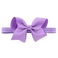 European and American childrens handmade solid color Alice flower bow baby headbandpicture14