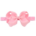 European and American childrens handmade solid color Alice flower bow baby headbandpicture20