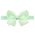European and American childrens handmade solid color Alice flower bow baby headbandpicture28