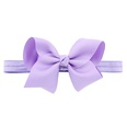 European and American childrens handmade solid color Alice flower bow baby headbandpicture34
