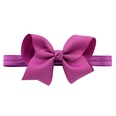 European and American childrens handmade solid color Alice flower bow baby headbandpicture39