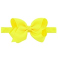 European and American childrens handmade solid color Alice flower bow baby headbandpicture41