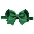 European and American childrens handmade solid color Alice flower bow baby headbandpicture48
