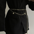 Mode Taillenkette Frauen mit Rock Leder geflochtene Kettengrtel Grohandelpicture5