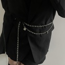 Mode Taillenkette Frauen mit Rock Leder geflochtene Kettengrtel Grohandelpicture7