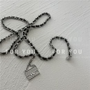 Light luxury niche metal chain pendant thin waist chain decoration beltpicture6