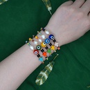 ethnic style color handmade beaded natural freshwater pearl eye bead bracelet femalepicture10