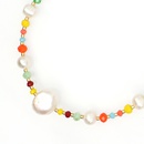 natural freshwater pearl simple rainbow rice bead ethnic necklacepicture10