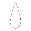bohemian simple rainbow rice beads natural freshwater pearl necklacepicture12