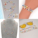 Pearl Letter beaded Antiskid Glasses Chain Bohemian Necklacepicture11