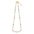 natural freshwater pearl simple rainbow rice bead ethnic necklacepicture13