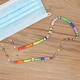 rainbow Bead Mask Glasses Chain Beaded Jewelry  Necklacepicture17