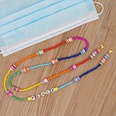 rainbow Bead Mask Glasses Chain Beaded Jewelry  Necklacepicture18