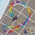 rainbow Bead Mask Glasses Chain Beaded Jewelry  Necklacepicture24