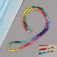 rainbow Bead Mask Glasses Chain Beaded Jewelry  Necklacepicture44
