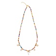 bohemian simple rainbow rice beads natural freshwater pearl necklacepicture13