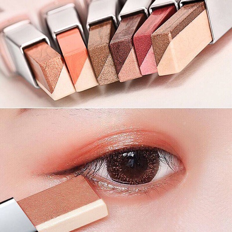 Two-color eye shadow stick velvet gradient pearlescent eye shadow NHYSL600793's discount tags