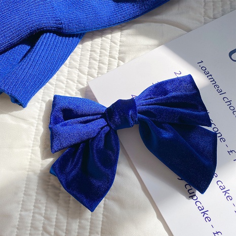 Fashion Simple Klein Blue Hair Accessories Collection NHENY567320's discount tags