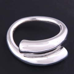 einfache Nische Mode Metall einfache Persönlichkeit Kupfer offener Ring
