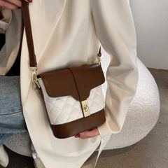 Lingge Bag Damen 2021 neue Bucket Bag Koreanische Umhängetasche mit großem Fassungsvermögen