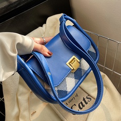 Klein blue bag women's 2021 autumn and winter new trendy niche underarm bag
