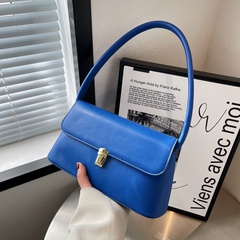 Klein blue small square bag women's autumn and winter messenger bag