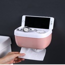punchfree waterproof box roll paper tube household toilet paper box toilet paper rackpicture13