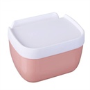 punchfree waterproof box roll paper tube household toilet paper box toilet paper rackpicture14