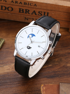 New Fashion Matching Calendar Casual Men's Contrast Color Watches