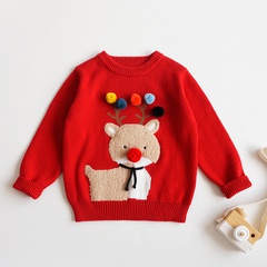 Christmas Cute Animal Cotton Hoodies & Knitwears