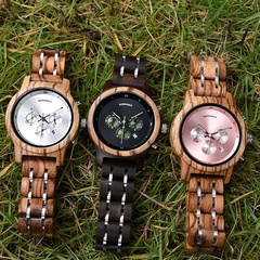 Fashion Solid Color Double Side Snaps Quartz Women's Watches