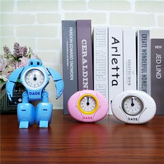 Tiktok Hot Sale Multifunctional Deformation Alarm Clock New Creative Mini Children's Toy Student Electronic Mute Alarm Clock