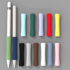 Suitable for Apple Stylus Apple Pencil 1/2 Generation Touchscreen Stylus Short Silicone Pen Case Protective Case Pen Grip