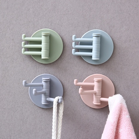 Fashion Solid Color Plastic Hooks 1 Piece's discount tags