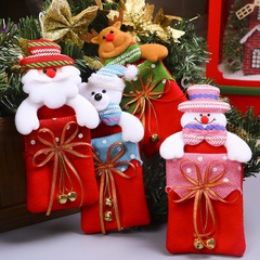 Christmas Cute Santa Claus Cloth Party Gift Wrapping Supplies