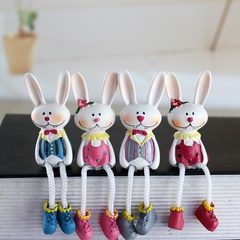 Creative Cartoons Resin Crafts Home Decorations Hanging Feet Doll Ornaments