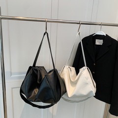 Women'S Medium All Seasons Pu Leather Solid Color Fashion Square Zipper Crossbody Bag