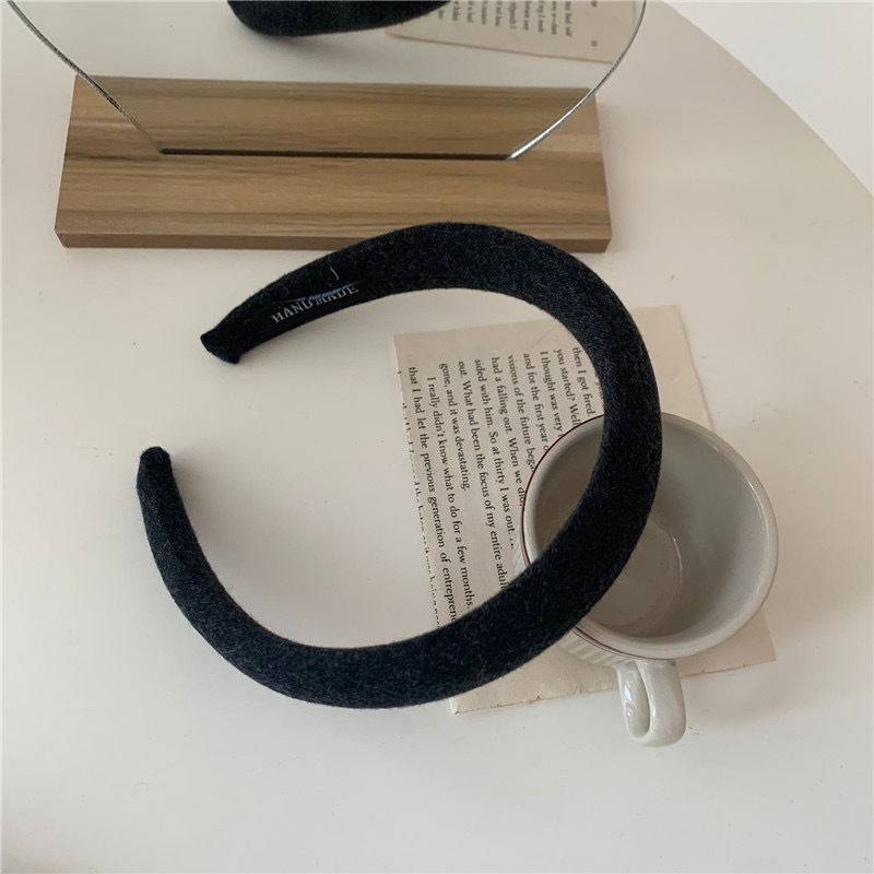 Simple Style Solid Color Cloth Hair Band7