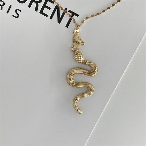 Fashion Snake Alloy Plating Women'S Necklace's discount tags