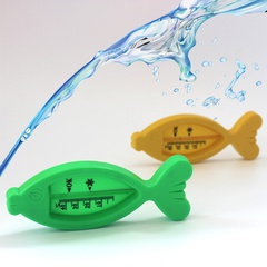 Cute Fish Baby Bath Water Thermometer Small Fish Thermometer Fish Thermometer Dry and Wet Dual-Use Thermometer