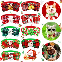 British Style Polyester Christmas Lattice Pet Accessories 1 Piece