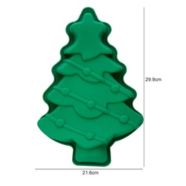 Christmas Fashion Christmas Tree Silica Gel Kitchen Moldspicture23