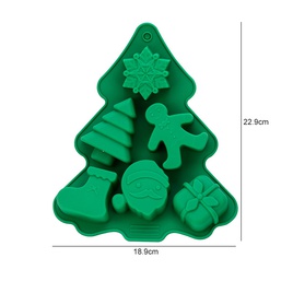 Christmas Fashion Christmas Tree Silica Gel Kitchen Moldspicture14
