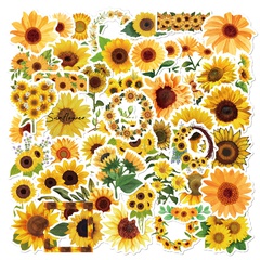 Nette Sunflower Aufkleber 50 Blätter Notebook Wasser Tasse Künstlerischen Aufkleber