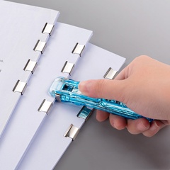 Fashion Stapler Document Bill Sorting Student Test Paper Binder Clip