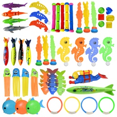 Swimming pool diving seahorse dolphin seaweed play play set